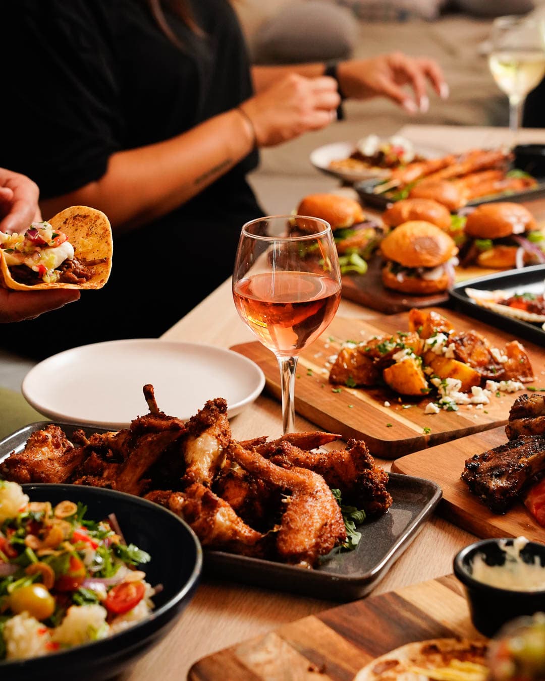 Adelaide Socials Instagram content — restaurant dish photography for social media