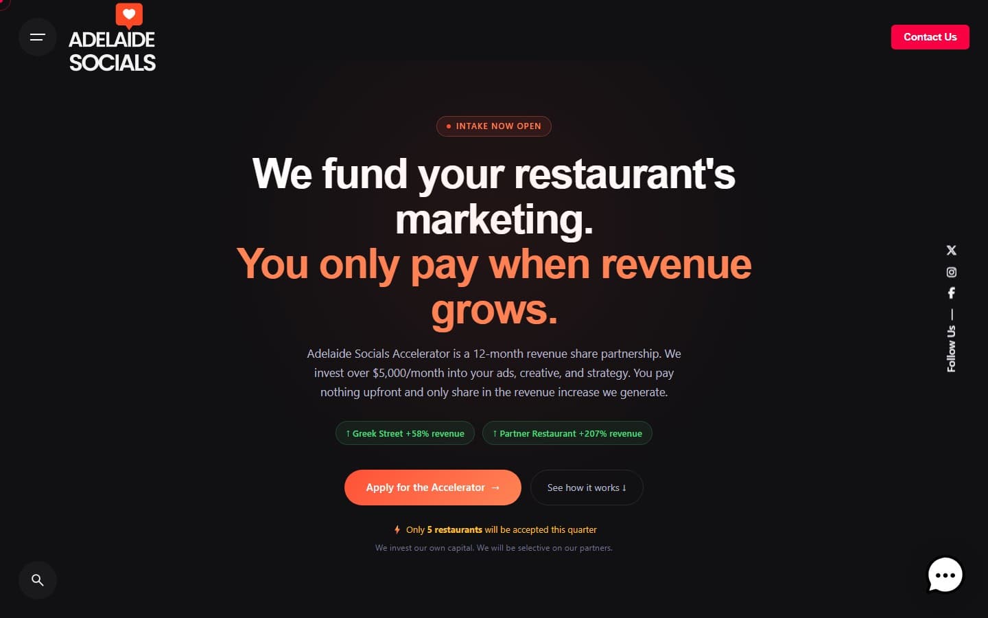 Accelerator Platform website