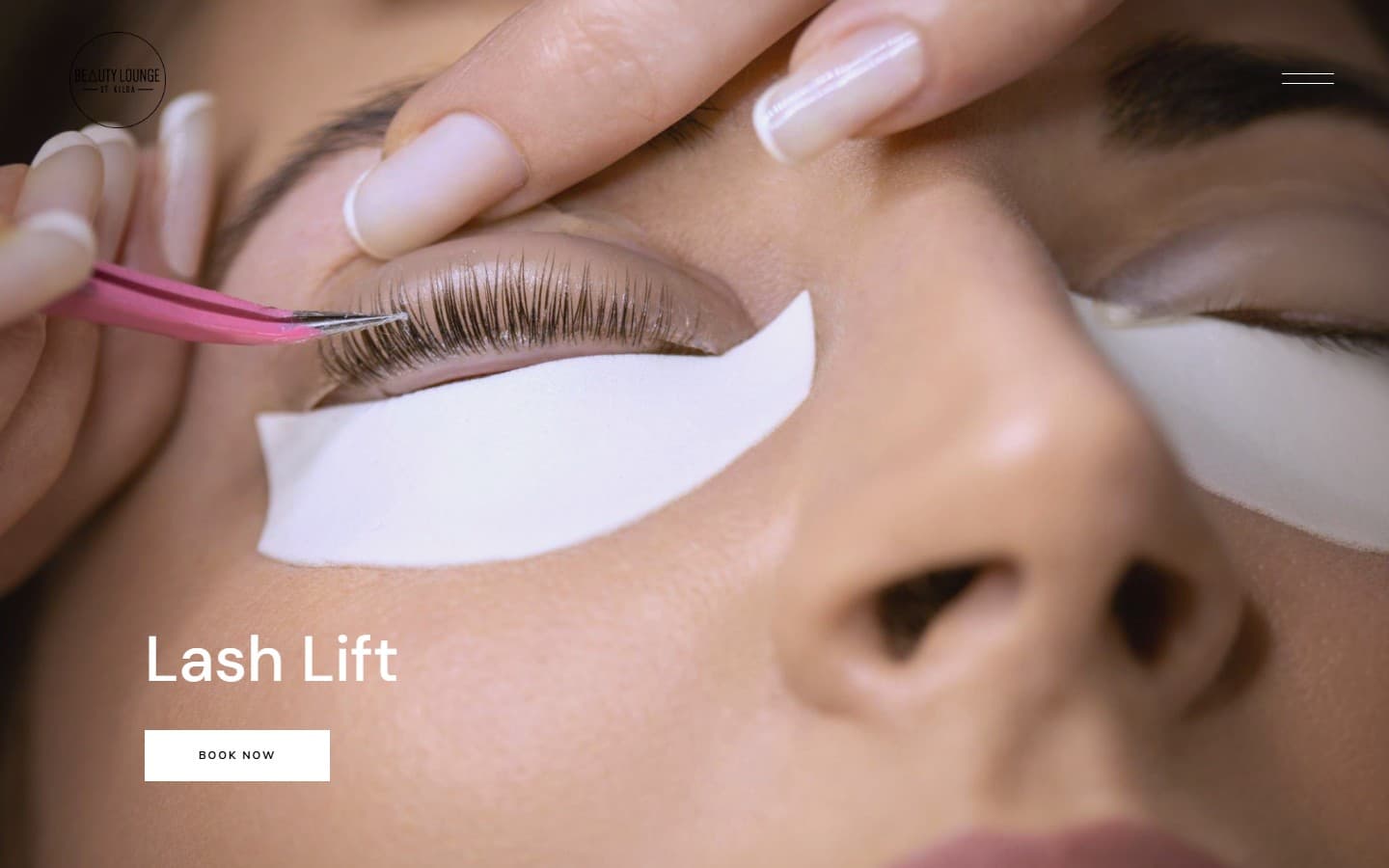 Beauty Lounge St Kilda website