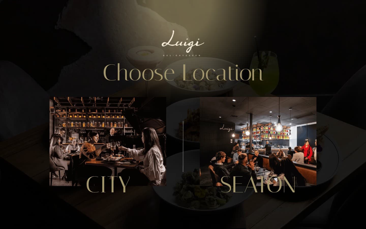 Luigi's Deli website