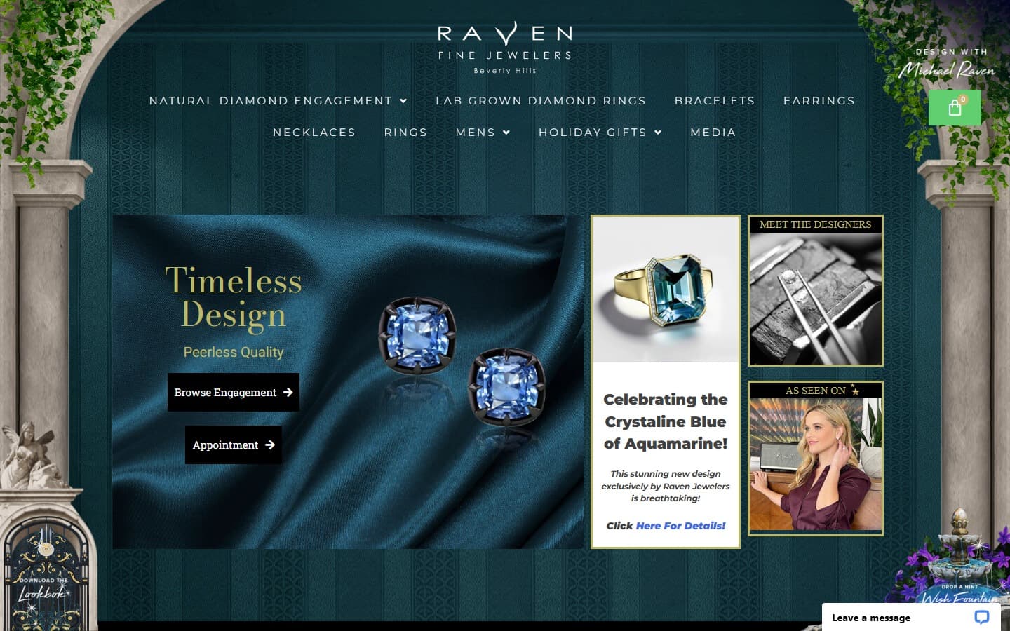 Raven Diamonds website
