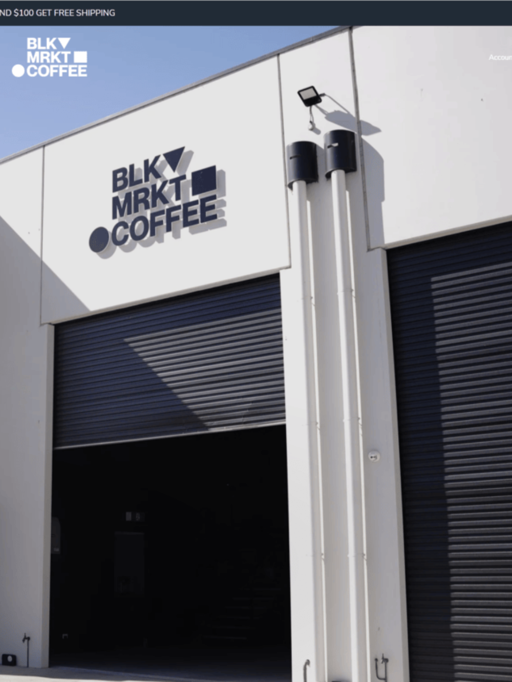 BLK MRKT COFFEE